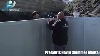 Nasıl Yapılır? - Prefabrik Havuz Skimmer Montajı